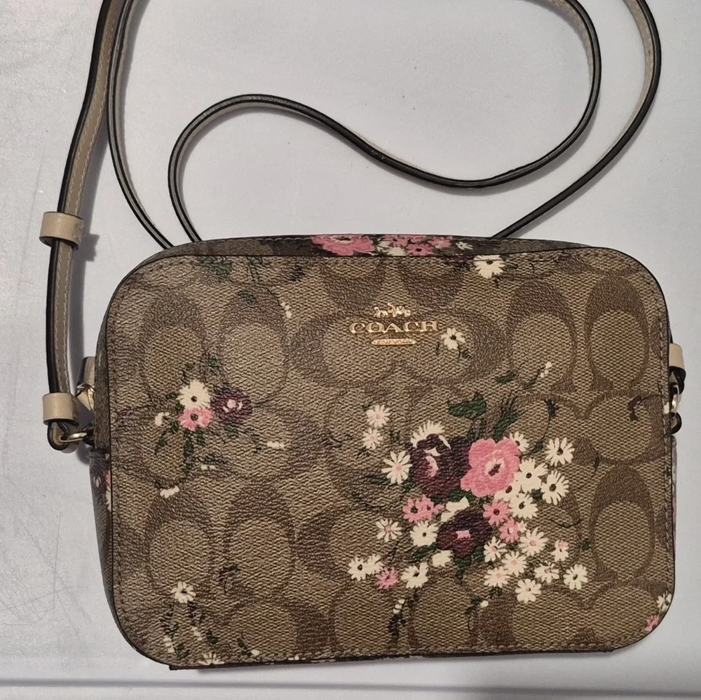 Coach Floral Brown